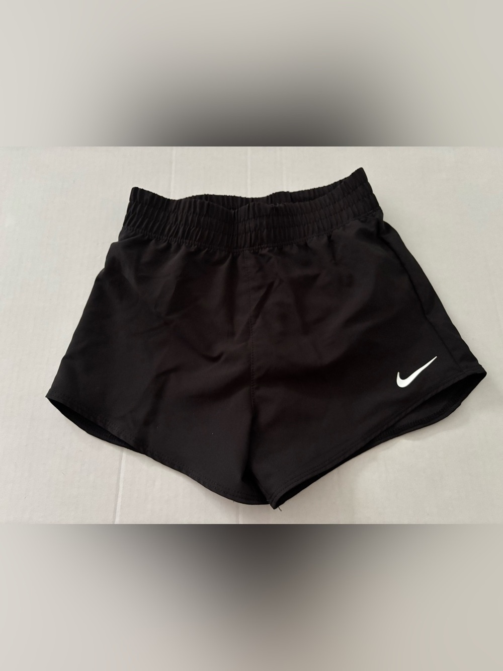 New! Nike Dri-fit One Woven Shorts for  Girls Size 6X Black